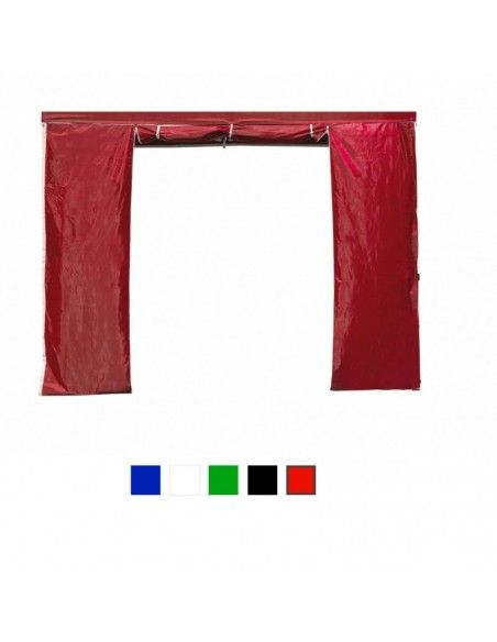 Lateral con puerta para carpa 3x3 PREMIUM