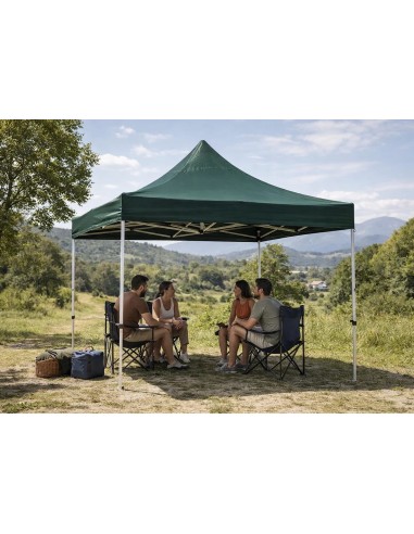Carpa 3x3 MÁSTER PLUS  de acero con...