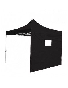Pared Lateral MASTER con Puerta para Carpas 3x3 Blanco, roja, negro y azúl. ENVÍO GRATIS